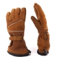 Preview: beheizbarer Handschuh Dual Heat Darling braunes Leder