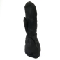 Preview: Beidseitig beheizbare Fausthandschuh "Dual Heat Fäustling" aus schwarzem Ziegenleder