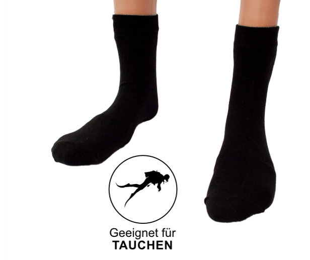 Beheizbare Socken geeignet für Taucher