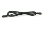 Preview: Connecting cable (silicone) for heating clothing and heating mats, smooth, 90 cm, 8A