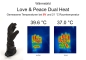 Preview: Thermal image Love Peace Dual Heat at 8V