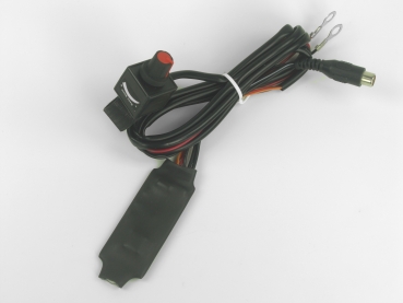 24V / 80W handlebar heater control with battery deep discharge protection
