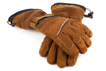 heated glove Dual Heat Darling brown leather