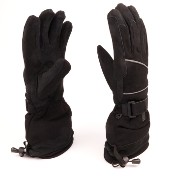 Double sided heated gloves for hang glider "Dual Heat Glider" with push heat control