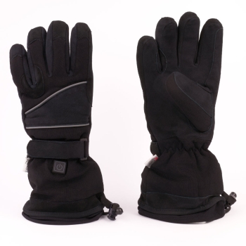 heatable glove "Dual Heat Rider" with push heat control