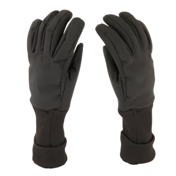 Double-Sided Heated Softshell Glove With Cuff "Dual Heat Medi"