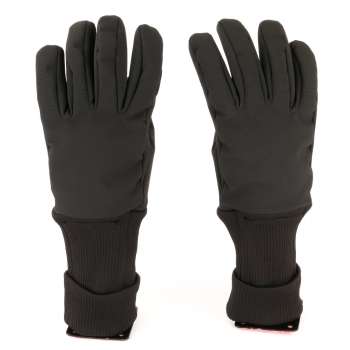 Double-Sided Heated Softshell Glove With Cuff "Dual Heat Medi"