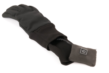 Double-Sided Heated Softshell Glove With Cuff "Dual Heat Medi"