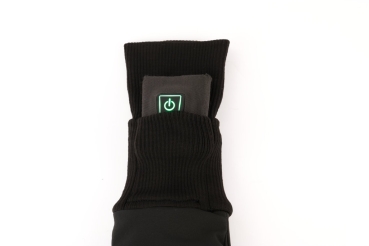 Double-Sided Heated Softshell Glove With Cuff "Dual Heat Medi"