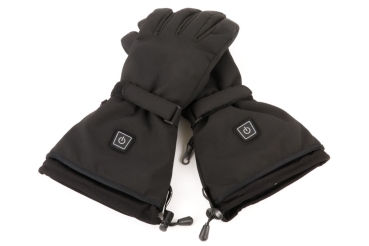 Double-Sided Heated Softshell Gauntlet Glove "Dual Heat Medi-Push"