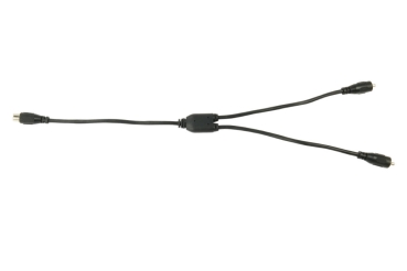 Y-Cinch-Adapterkabel (Silikon) für 2 Akkus an einem Ladegerät, parallel, max. 5A