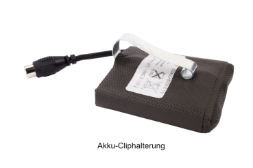 Akku-Cliphalterung für Medi Akku