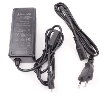 Quick charger for 11.1V LiPo/LiIon-battery from Heizteufel