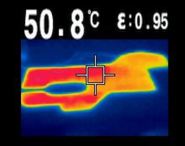 "Heizteufel" carpet thermal image