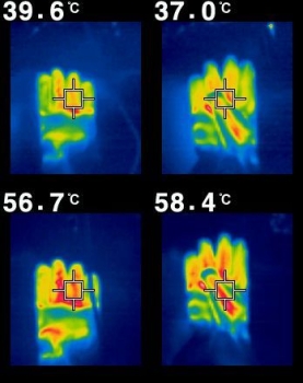 Heizteufel heat measurement Ladies First at 8V and 12V