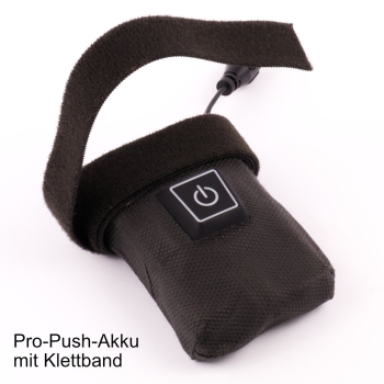 Velcro with Pro Push Battery