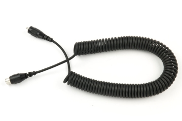 Verlängerungskabel 160cm spiral AWG18 von Heizteufel