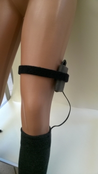 Heizteufel battery with Velcro thigh closure