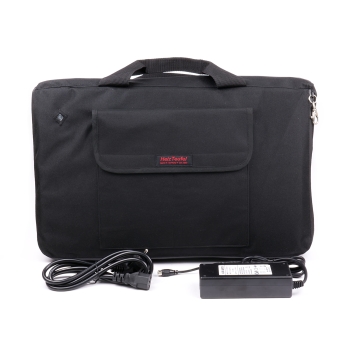 Heated transport and travel bag for dialysis bags and blood units