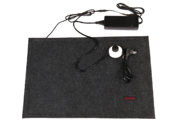 Heated Carpet and Foot Warming Mat "Oasis", Electrosmog-Free, 40 cm x 60 cm, heated power 98W