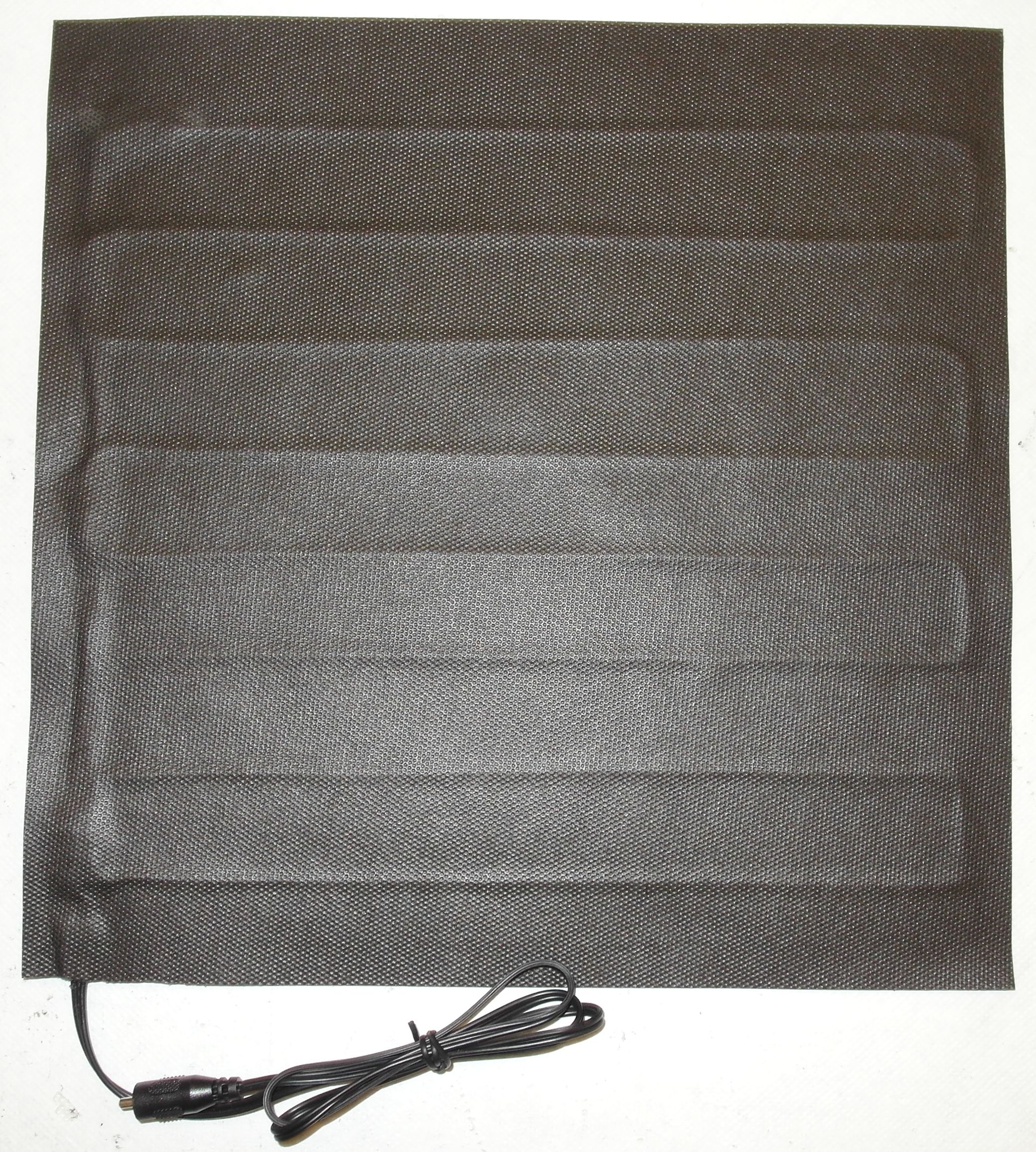 Heizmatte mit Carbonfolie & Textilbezug, 30 x 30 cm