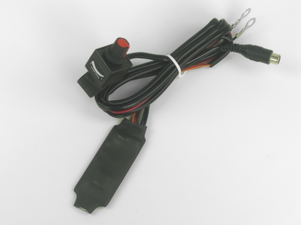 24V / 160W handlebar heater control with battery deep discharge protection