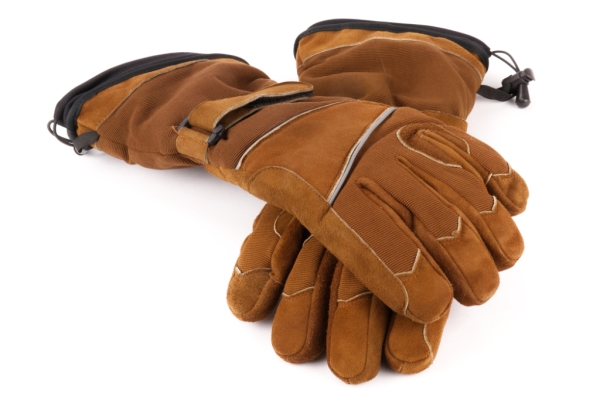 Double-sided heated glove "Dual Heat Rider" for riding and carriage driving