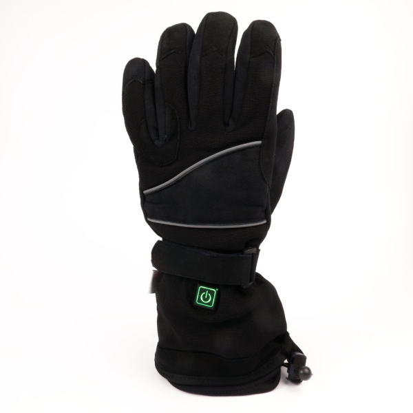 Double sided heated gloves for hang glider "Dual Heat Glider" with push heat control