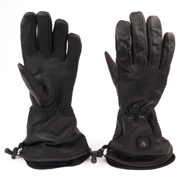 Beheizte Motorrad-Handschuhe 30er-Jahre Retro-Look