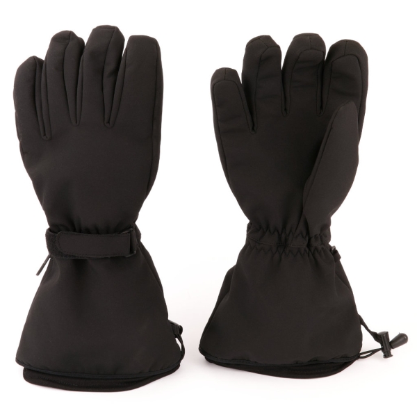Double sided heated softshell gauntlet gloves Dual Heat Medi