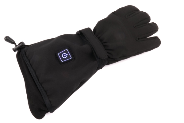 Double-sided heated softshell gauntlet gloves Dual Heat Medi-Push 008