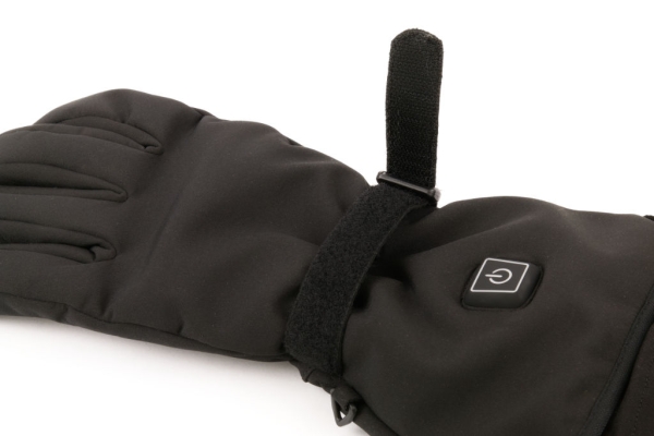 Double-Sided Heated Softshell Gauntlet Glove "Dual Heat Medi-Push"