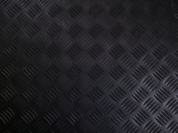 Heated rubber mat 130x60cm front structure detail