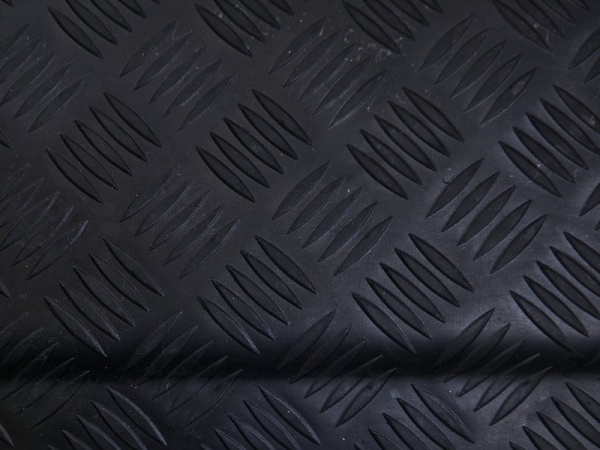 Heated rubber mat 130x60cm front structure detail