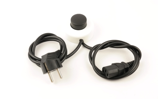 Heizteufel 220 V AC Fußschalter für 12 und 24 V Netzteile