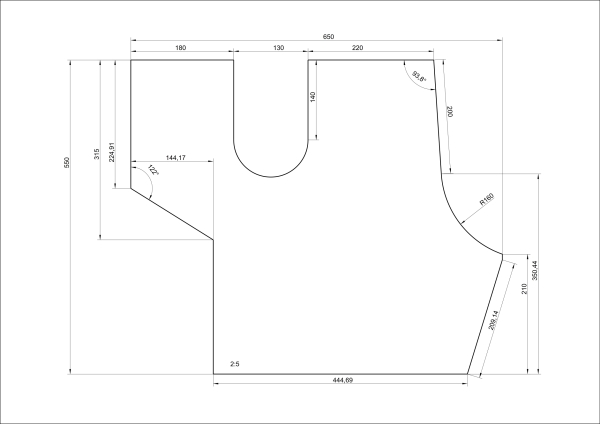 Heating devil drawing heated footwell mat