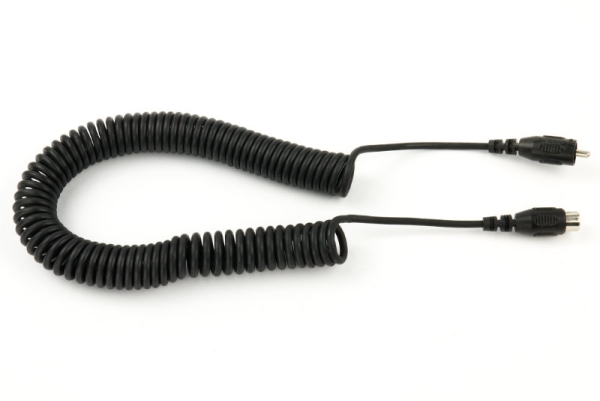 Verlängerungskabel 160cm spiral AWG18 von Heizteufel