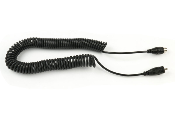 Extension cable cinch 160cm spiral AWG22 by Heizteufel